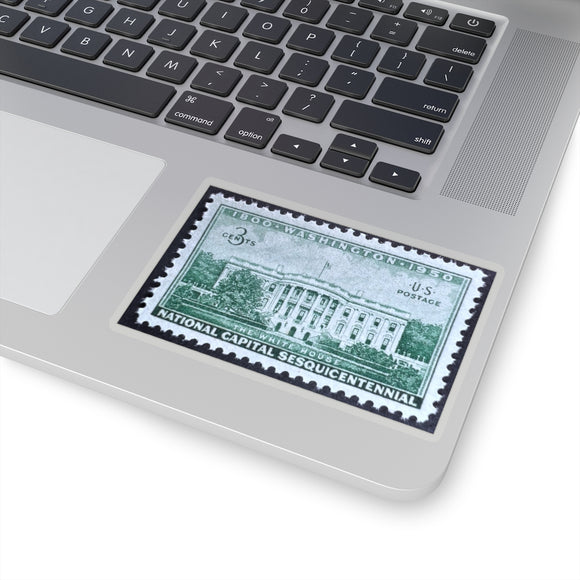 White House Stamp Sticker