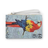 Parrot Clutch Bag