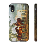 Wild Horses Stamp - Tough Phone Case
