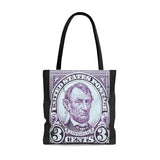 Purple Lincoln Tote Bag
