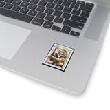 Baboon Africa Stamp Sticker