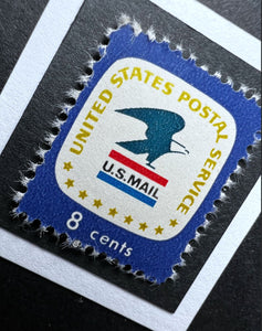 Eagle Postal Service Framed #1396