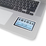 Piano Keys Stamp Sticker