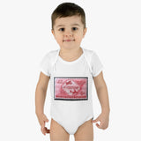 Air Mail Flight Stamp Baby Onesie