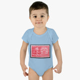 Alexander Hamilton Stamp Baby Onesie