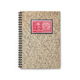 Alexander Hamilton Stamp Spiral Notebook