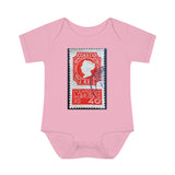 Portuguese Stamp Baby Onesie