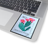 Cactus Flowers Stamp Sticker