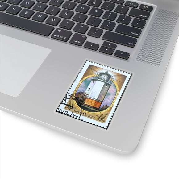 Lighthouse Stamp Sticker