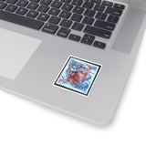 Artistic Face Stamp Sticker