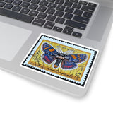Moth Stamp Sticker
