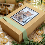 Leopard African Stamp Sticker