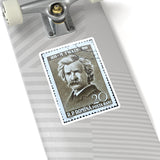 Mark Twain Stamp Sticker
