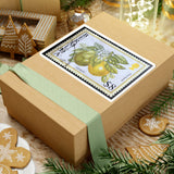 Lemon Citrus Bermuda Stamp Sticker
