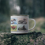 Wildlife Conservation 1972 Stamp Enamel Mug