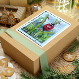 Ladybug Stamp Sticker