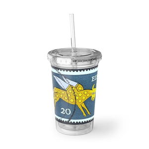Ireland Stamp Acrylic Cup