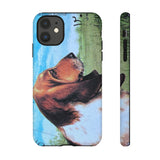 Basset Hound Dog Tough Phone Case