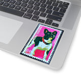 French Bull Dog Stamp Sticker