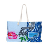 Skeleton Hand Rose Travel Bag