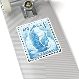 Blue Eagle Stamp Sticker