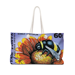Bee on Flower Travel Bag