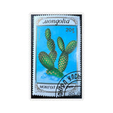 Cactus Plant Stamp Sticker