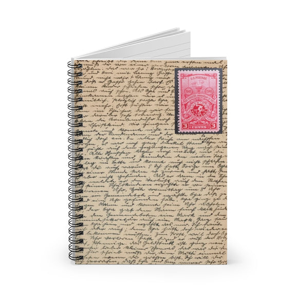 Health Stamp Spiral Notebook