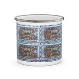 Electronics 1973 Stamp Enamel Mug