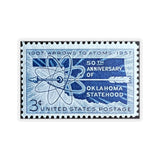 Oklahoma State Stamp Sticker