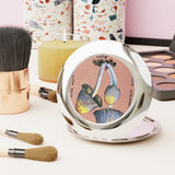 Mushrooms Compact Travel Mirror