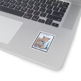 Leopard African Stamp Sticker