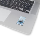 Mexico Ship Stamp Sticker