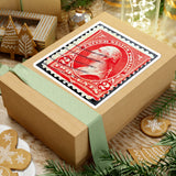 Red Two Cents Stamp Sticker