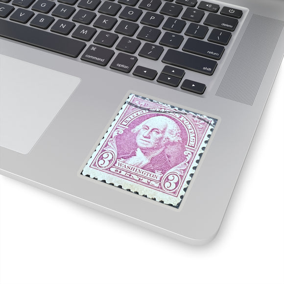 Washington Pink Stamp Sticker