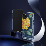 Yellow Rose Flower Tough Phone Case