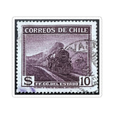 Train Stamp Sticker