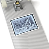 Microscope Stamp Sticker