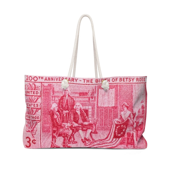 Betsy Ross Stamp Travel Bag