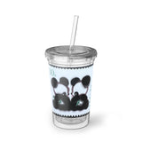 Panda Bear Stamp Acrylic Cup