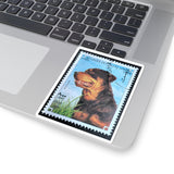 Rottweiler Dog Stamp Sticker