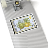 Lemon Citrus Bermuda Stamp Sticker