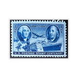 George & Ben Stamp Sticker