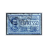 Espresso Blue Stamp Sticker