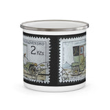 Car 1905 Stamp Enamel Mug