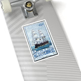Mexico Ship Stamp Sticker