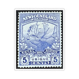 Moose Stamp Sticker