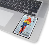 Parrot Bird Stamp Sticker