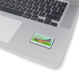 Haida Canoe Stamp Sticker
