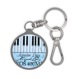 Piano Keys Keyring